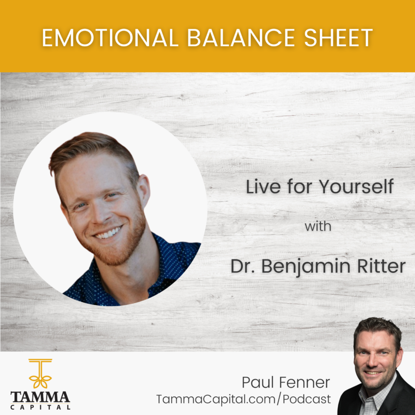 Dr Benjamin Ritter Live for Yourself